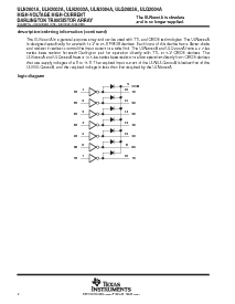 浏览型号ULN2002ANE4的Datasheet PDF文件第2页