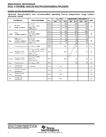 浏览型号SN74LV4052ANSRE4的Datasheet PDF文件第4页