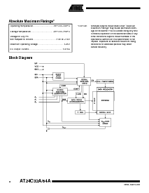浏览型号AT24C32AN-10SI-2.7的Datasheet PDF文件第2页