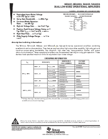 浏览型号NE5532APSR的Datasheet PDF文件第1页