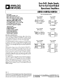 浏览型号AD8552ARU的Datasheet PDF文件第1页