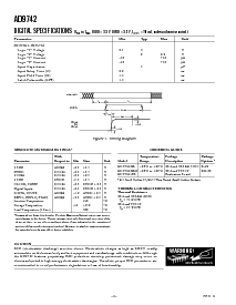 浏览型号AD9742ARU的Datasheet PDF文件第4页