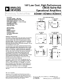 浏览型号AD8662ARMZ的Datasheet PDF文件第1页