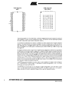 浏览型号AT49BV802AT-70TI的Datasheet PDF文件第2页