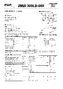 浏览型号2MBI300LB-060的Datasheet PDF文件第1页