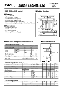 浏览型号2MBI150NB-120的Datasheet PDF文件第1页