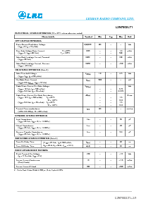 浏览型号2N7002LT1的Datasheet PDF文件第2页