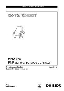 浏览型号2PA1774R的Datasheet PDF文件第1页