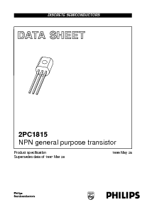 浏览型号2PC1815Y的Datasheet PDF文件第1页