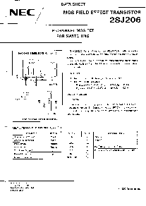 浏览型号2SJ206的Datasheet PDF文件第1页