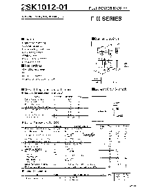 浏览型号2SK1012-01的Datasheet PDF文件第1页