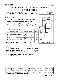 浏览型号2SK1381的Datasheet PDF文件第1页