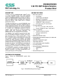 浏览型号ES2828的Datasheet PDF文件第1页