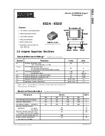 浏览型号ES2A - ES2D的Datasheet PDF文件第1页