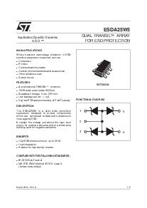 浏览型号ESDA25W5的Datasheet PDF文件第1页