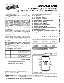 浏览型号MAX797ESE的Datasheet PDF文件第1页