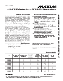 浏览型号MAX232EESE的Datasheet PDF文件第1页