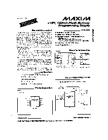 浏览型号MAX734ESE的Datasheet PDF文件第1页