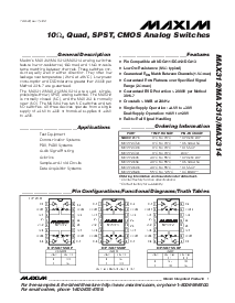 浏览型号MAX312ESE的Datasheet PDF文件第1页