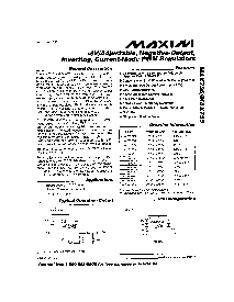 浏览型号MAX735ESE的Datasheet PDF文件第1页