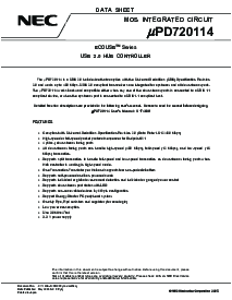 浏览型号UPD720114GA-9EU-A的Datasheet PDF文件第1页
