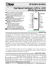 浏览型号SP3243EUER的Datasheet PDF文件第1页