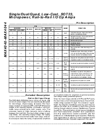 浏览型号MAX4040EUK-T的Datasheet PDF文件第8页