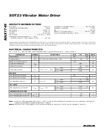 浏览型号MAX1749EUK-T的Datasheet PDF文件第2页