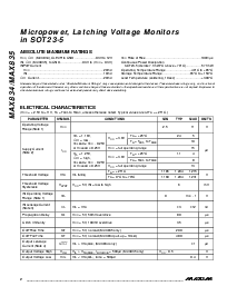 浏览型号MAX834EUK-T的Datasheet PDF文件第2页