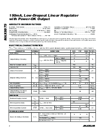 浏览型号MAX8875EUK33的Datasheet PDF文件第2页