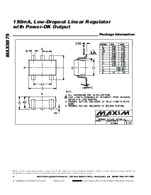 浏览型号MAX8875EUK33的Datasheet PDF文件第8页