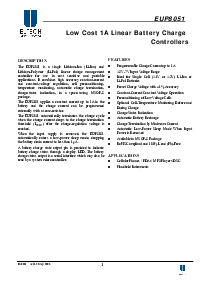 浏览型号EUP8051的Datasheet PDF文件第1页