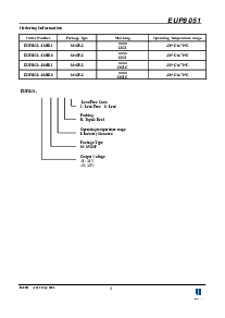 浏览型号EUP8051的Datasheet PDF文件第4页