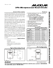 浏览型号MAX810TEUR-T的Datasheet PDF文件第1页