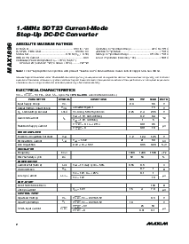 浏览型号MAX1896EUT-T的Datasheet PDF文件第2页