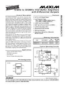 浏览型号MAX2471EUT-T的Datasheet PDF文件第1页