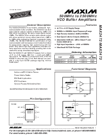 浏览型号MAX2472EUT-T的Datasheet PDF文件第1页