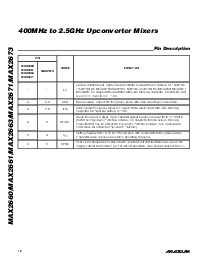 浏览型号MAX2671EUT-T的Datasheet PDF文件第12页