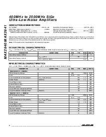 浏览型号MAX2640EUT-T的Datasheet PDF文件第2页