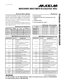 浏览型号MAX2606EUT-T的Datasheet PDF文件第1页