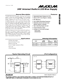 浏览型号MAX1605EUT-T的Datasheet PDF文件第1页