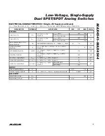 浏览型号MAX4544EUT-T的Datasheet PDF文件第3页