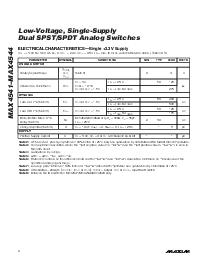 浏览型号MAX4544EUT-T的Datasheet PDF文件第4页