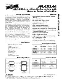 浏览型号MAX1832EUT-T的Datasheet PDF文件第1页