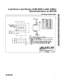 浏览型号MAX5363EUT-T的Datasheet PDF文件第11页