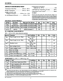 浏览型号CAT24FC64YITE13REV-D的Datasheet PDF文件第2页