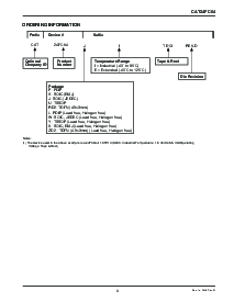 浏览型号CAT24FC64YITE13REV-D的Datasheet PDF文件第9页
