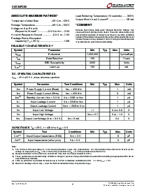 浏览型号CAT24FC02LITE13REV-F的Datasheet PDF文件第2页
