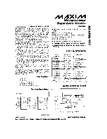 浏览型号MAX697EWE的Datasheet PDF文件第1页