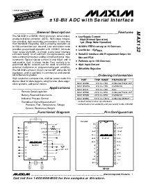 浏览型号MAX132EWG的Datasheet PDF文件第1页
